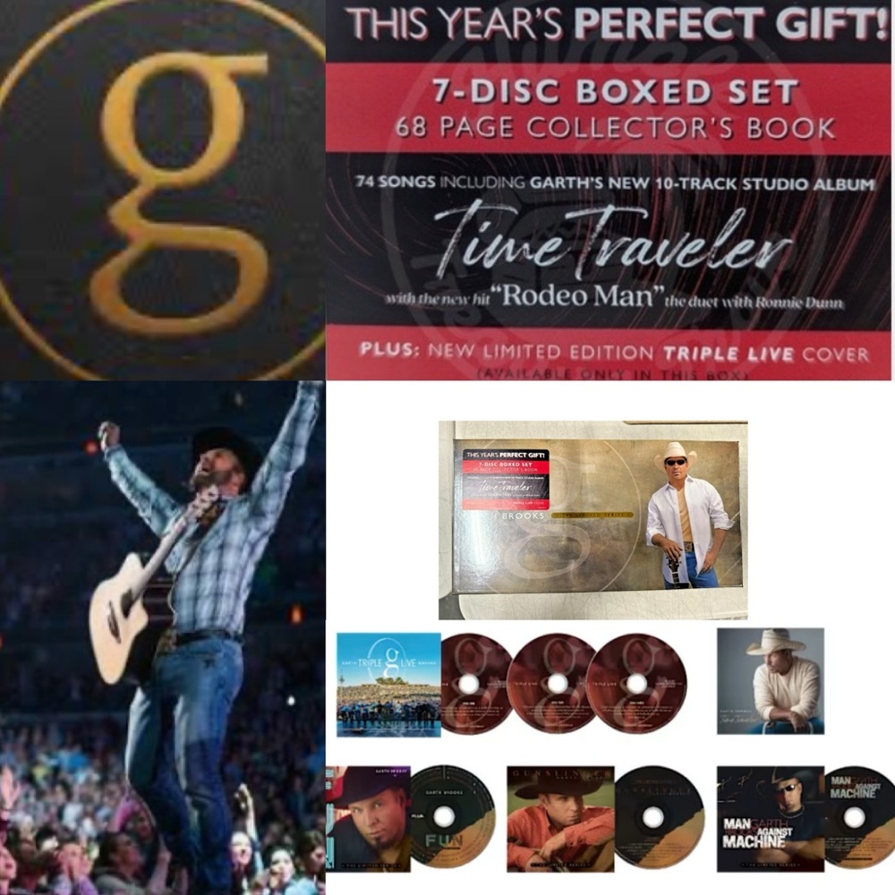 Garth Brooks 7-Disc Boxed Set Limited Edition